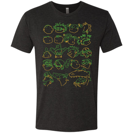 T-Shirts Vintage Black / S RUGRAT HEADS Men's Triblend T-Shirt