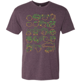 T-Shirts Vintage Purple / S RUGRAT HEADS Men's Triblend T-Shirt