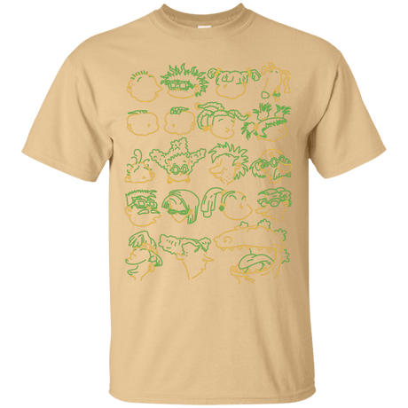 T-Shirts Vegas Gold / S RUGRAT HEADS T-Shirt