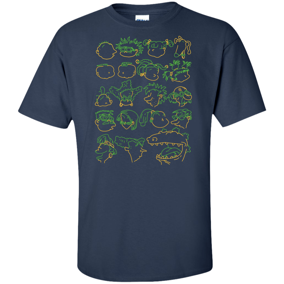 T-Shirts Navy / XLT RUGRAT HEADS Tall T-Shirt
