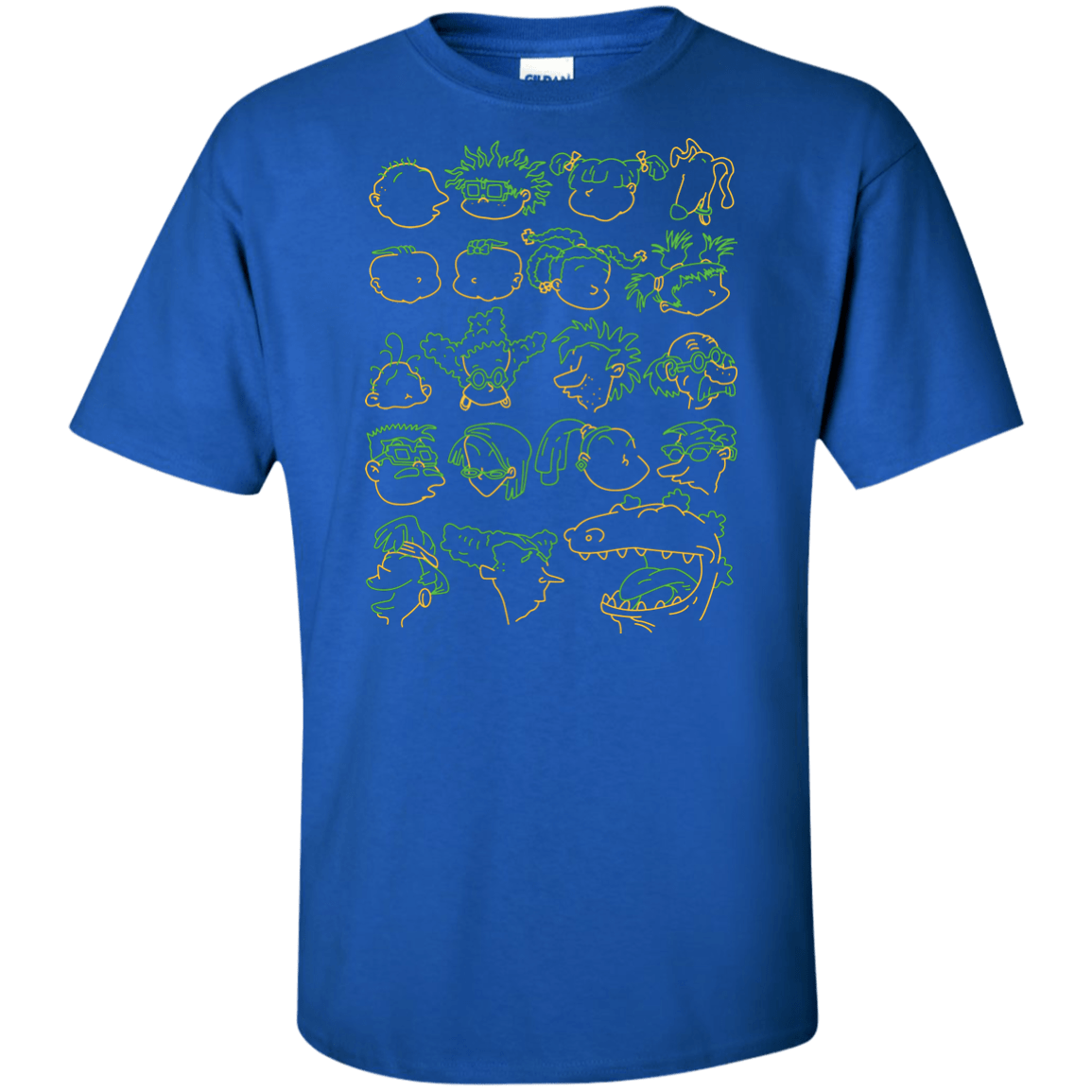 T-Shirts Royal / XLT RUGRAT HEADS Tall T-Shirt