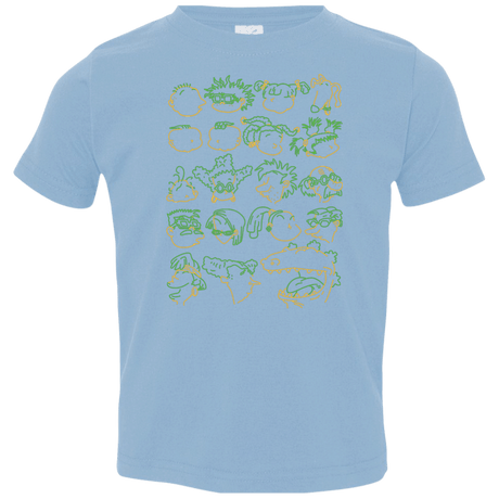 T-Shirts Light Blue / 2T RUGRAT HEADS Toddler Premium T-Shirt