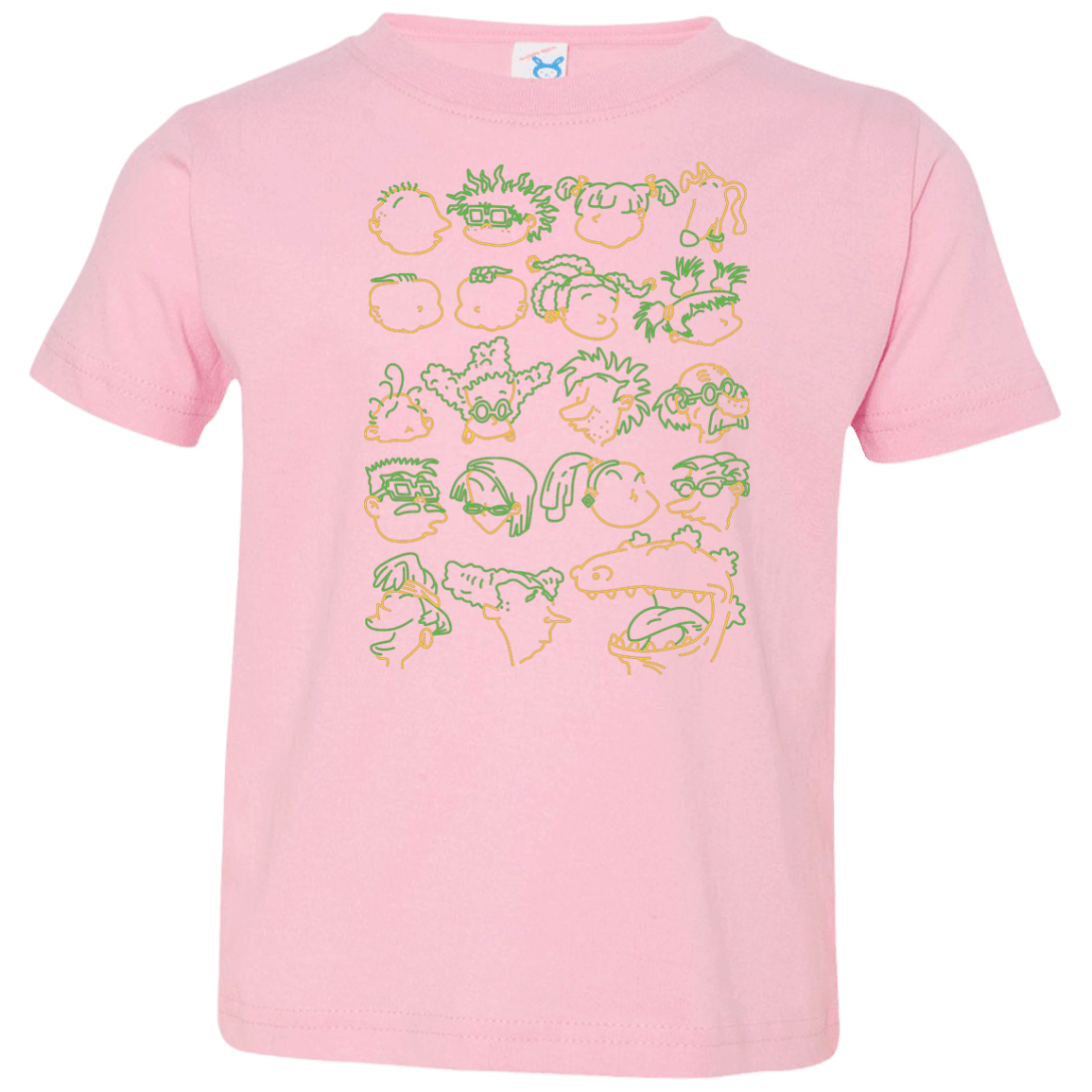 T-Shirts Pink / 2T RUGRAT HEADS Toddler Premium T-Shirt