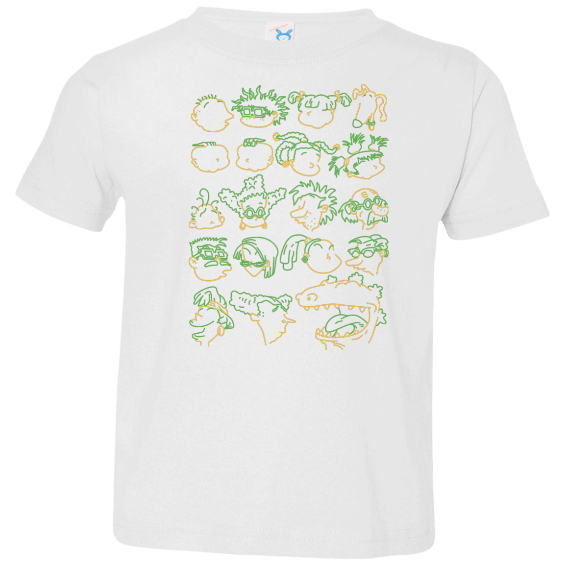 T-Shirts White / 2T RUGRAT HEADS Toddler Premium T-Shirt