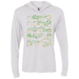 T-Shirts Heather White / X-Small RUGRAT HEADS Triblend Long Sleeve Hoodie Tee