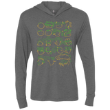 T-Shirts Premium Heather / X-Small RUGRAT HEADS Triblend Long Sleeve Hoodie Tee