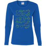 T-Shirts Royal / S RUGRAT HEADS Women's Long Sleeve T-Shirt