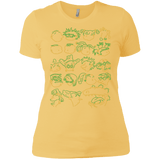 T-Shirts Banana Cream/ / X-Small RUGRAT HEADS Women's Premium T-Shirt