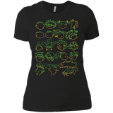 T-Shirts Black / X-Small RUGRAT HEADS Women's Premium T-Shirt