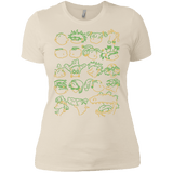 T-Shirts Ivory/ / X-Small RUGRAT HEADS Women's Premium T-Shirt