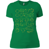 T-Shirts Kelly Green / X-Small RUGRAT HEADS Women's Premium T-Shirt