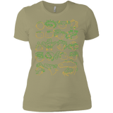 T-Shirts Light Olive / X-Small RUGRAT HEADS Women's Premium T-Shirt