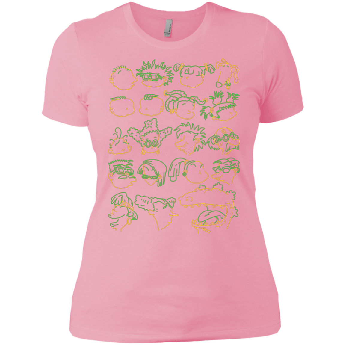 T-Shirts Light Pink / X-Small RUGRAT HEADS Women's Premium T-Shirt