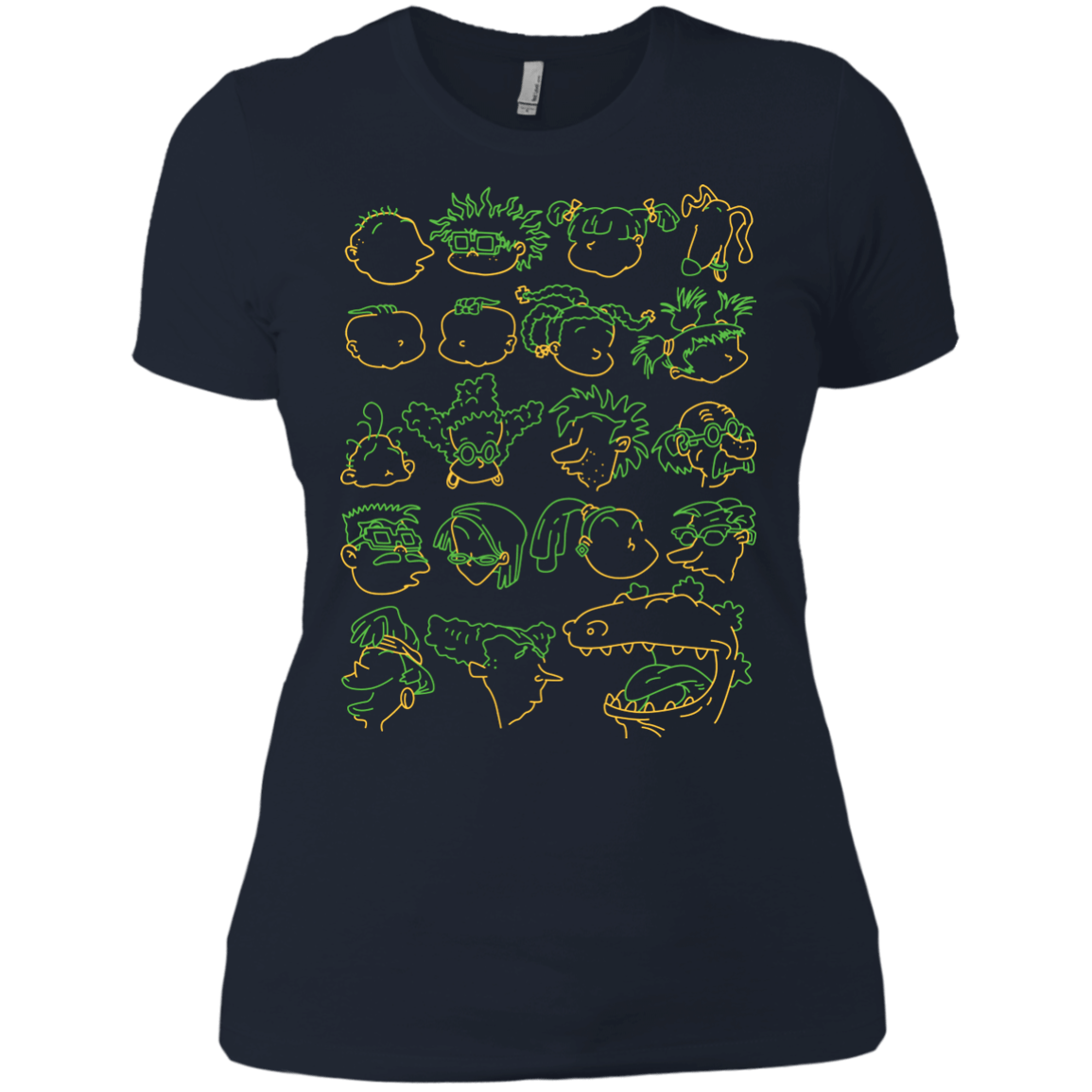 T-Shirts Midnight Navy / X-Small RUGRAT HEADS Women's Premium T-Shirt