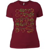 T-Shirts Scarlet / X-Small RUGRAT HEADS Women's Premium T-Shirt