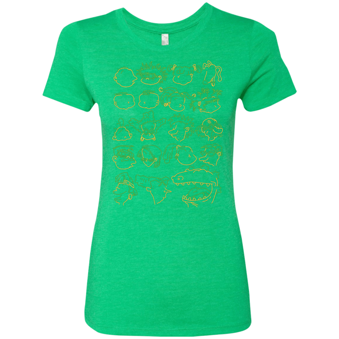 T-Shirts Envy / S RUGRAT HEADS Women's Triblend T-Shirt