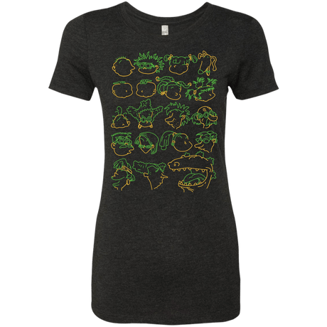 T-Shirts Vintage Black / S RUGRAT HEADS Women's Triblend T-Shirt