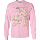 T-Shirts Light Pink / YS RUGRAT HEADS Youth Long Sleeve T-Shirt