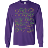 T-Shirts Purple / YS RUGRAT HEADS Youth Long Sleeve T-Shirt