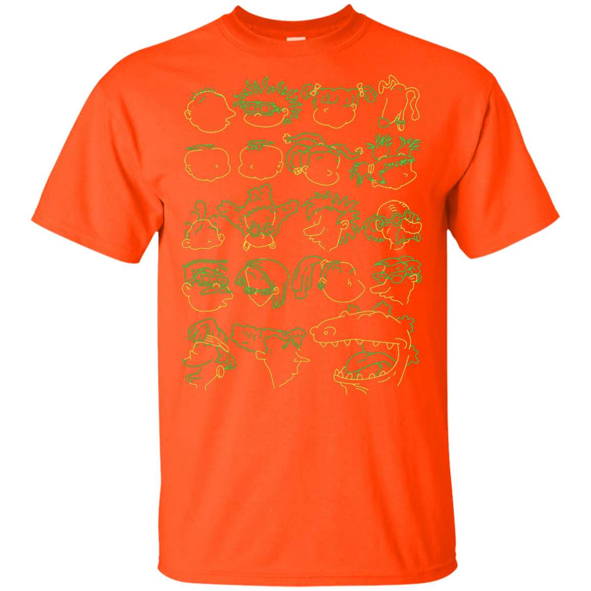 T-Shirts Orange / YXS RUGRAT HEADS Youth T-Shirt