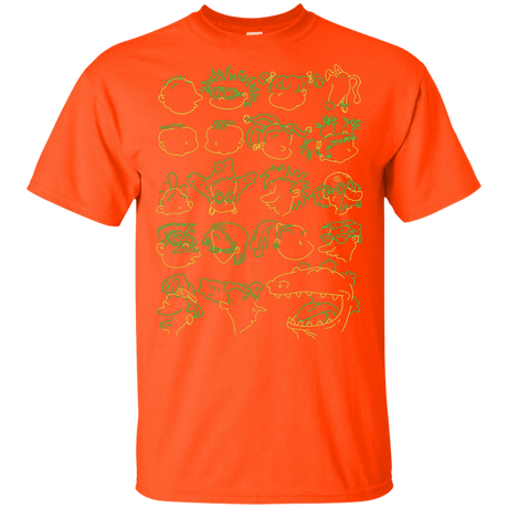 T-Shirts Orange / YXS RUGRAT HEADS Youth T-Shirt