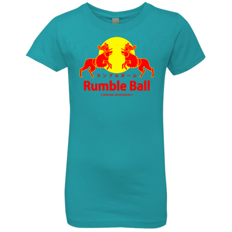 T-Shirts Tahiti Blue / YXS Rumble Ball Girls Premium T-Shirt