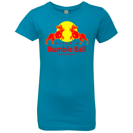 T-Shirts Turquoise / YXS Rumble Ball Girls Premium T-Shirt