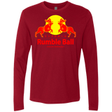 T-Shirts Cardinal / Small Rumble Ball Men's Premium Long Sleeve