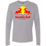 T-Shirts Heather Grey / Small Rumble Ball Men's Premium Long Sleeve