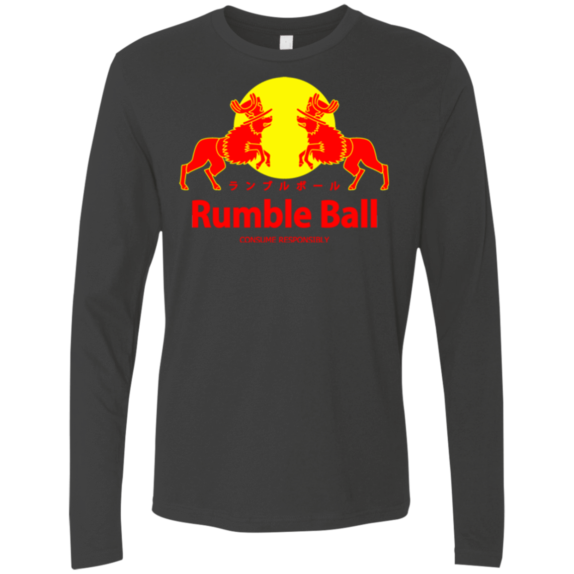 T-Shirts Heavy Metal / Small Rumble Ball Men's Premium Long Sleeve