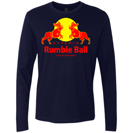 T-Shirts Midnight Navy / Small Rumble Ball Men's Premium Long Sleeve