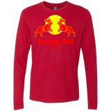 T-Shirts Red / Small Rumble Ball Men's Premium Long Sleeve