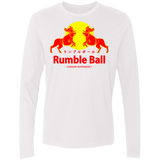 T-Shirts White / Small Rumble Ball Men's Premium Long Sleeve