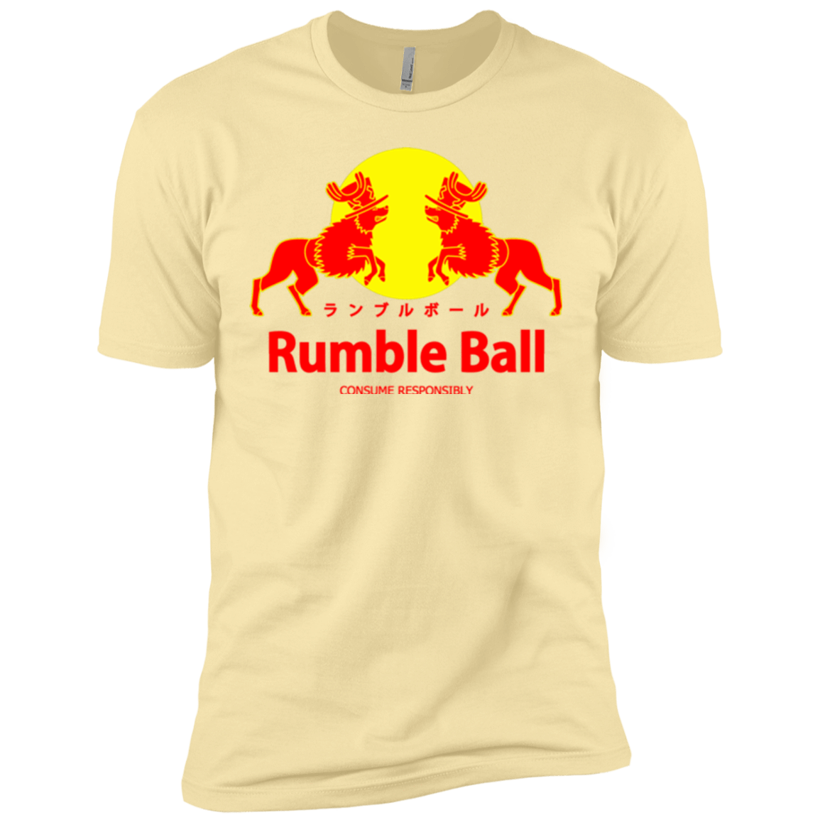 T-Shirts Banana Cream / X-Small Rumble Ball Men's Premium T-Shirt