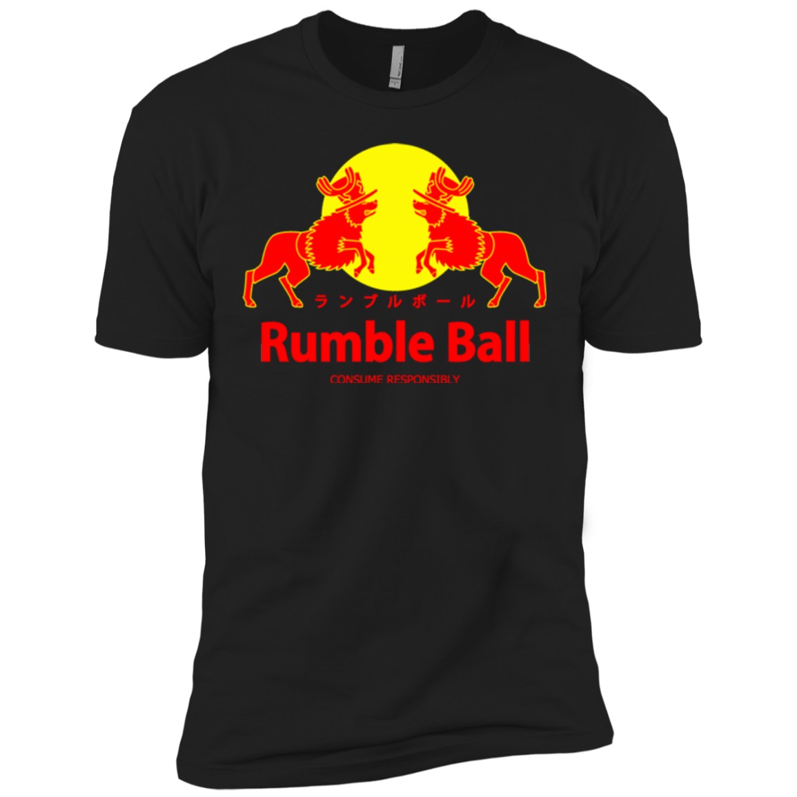 T-Shirts Black / X-Small Rumble Ball Men's Premium T-Shirt