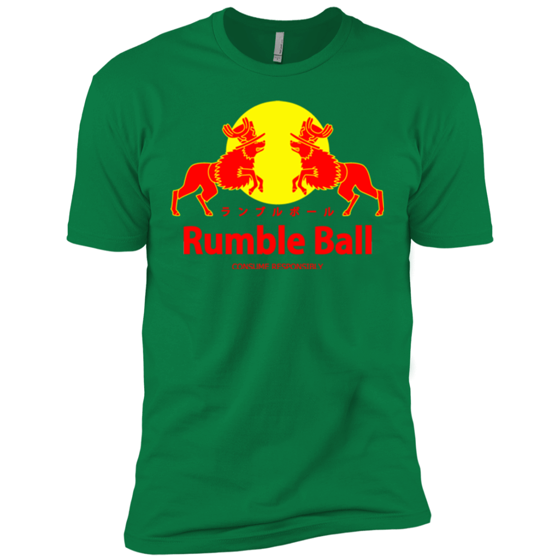 T-Shirts Kelly Green / X-Small Rumble Ball Men's Premium T-Shirt