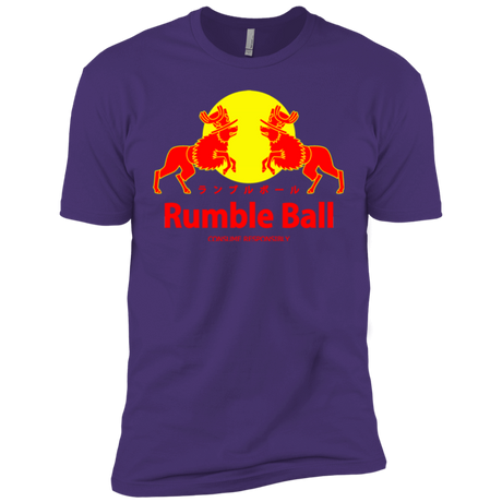 T-Shirts Purple / X-Small Rumble Ball Men's Premium T-Shirt