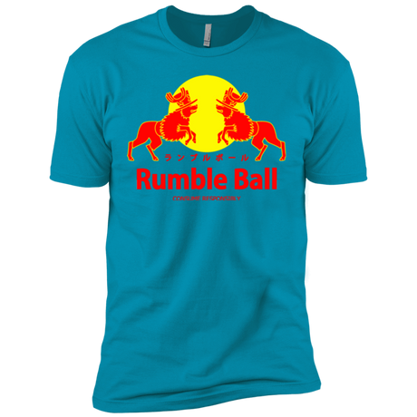 T-Shirts Turquoise / X-Small Rumble Ball Men's Premium T-Shirt