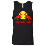 T-Shirts Black / Small Rumble Ball Men's Premium Tank Top