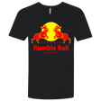 T-Shirts Black / X-Small Rumble Ball Men's Premium V-Neck