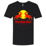 T-Shirts Black / X-Small Rumble Ball Men's Premium V-Neck