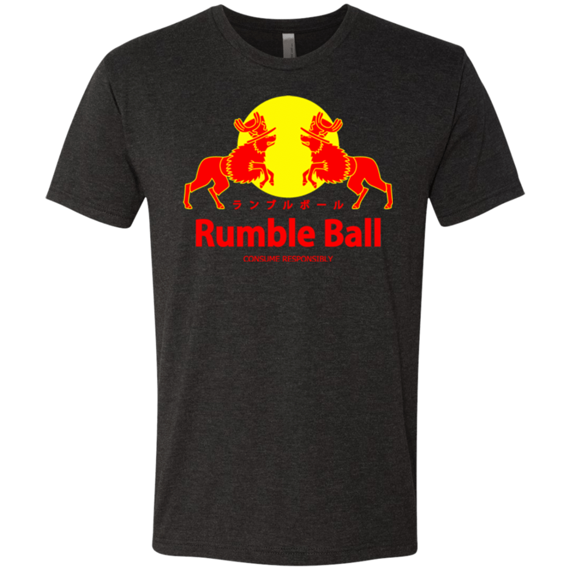 T-Shirts Vintage Black / Small Rumble Ball Men's Triblend T-Shirt