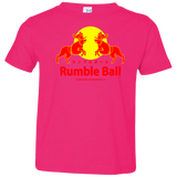 T-Shirts Hot Pink / 2T Rumble Ball Toddler Premium T-Shirt