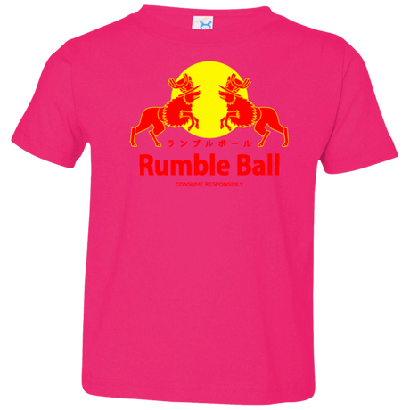 T-Shirts Hot Pink / 2T Rumble Ball Toddler Premium T-Shirt
