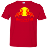 T-Shirts Red / 2T Rumble Ball Toddler Premium T-Shirt