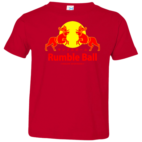 T-Shirts Red / 2T Rumble Ball Toddler Premium T-Shirt