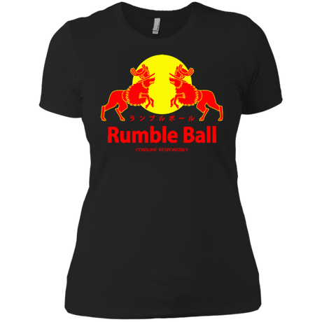 T-Shirts Black / X-Small Rumble Ball Women's Premium T-Shirt