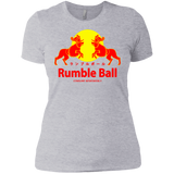 T-Shirts Heather Grey / X-Small Rumble Ball Women's Premium T-Shirt