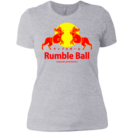 T-Shirts Heather Grey / X-Small Rumble Ball Women's Premium T-Shirt