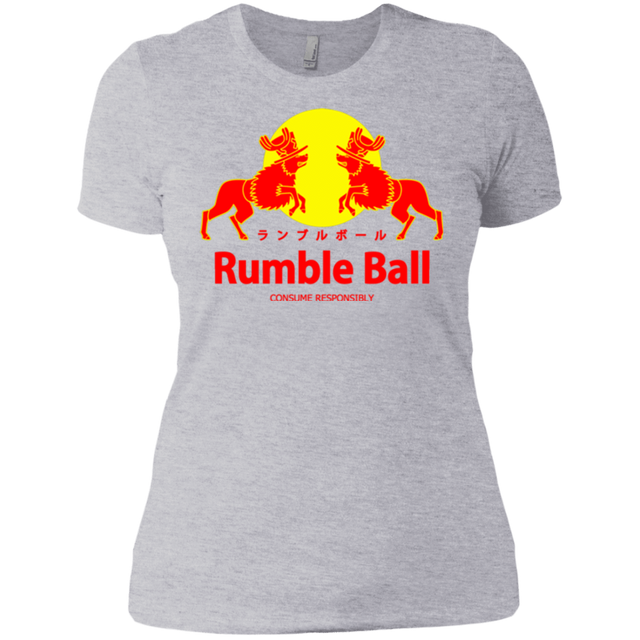 T-Shirts Heather Grey / X-Small Rumble Ball Women's Premium T-Shirt